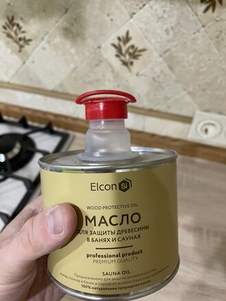 Масло Elcon, Sauna, для полков, 0.5 л - фото 8 от пользователя