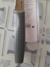 Нож кухонный Daniks, Verde, универсальный, нержавеющая сталь, 12.7 см, рукоятка пластик, JA2021121-4 - фото 6 от пользователя