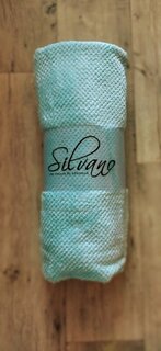 Плед 1.5-спальный, 150х200 см, велсофт жаккард, 100% полиэстер, Silvano, Popcorn, мятный, 150/019-PPC/CL - фото 5 от пользователя