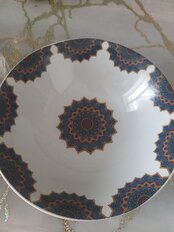 Салатник керамика, круглый, 20 см, 0.9 л, Восточная ночь, Daniks, 19-142 - фото 8 от пользователя