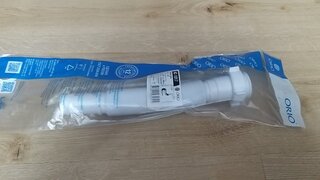 Гофра для сифона 650 мм, 1&quot; 1/2х32, с гайкой, Orio, АС-1017 - фото 3 от пользователя