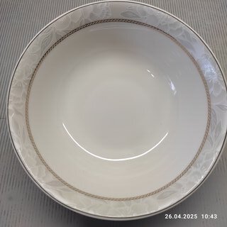 Салатник фарфор, круглый, 16х5 см, Grace, Fioretta, TDB514 - фото 4 от пользователя