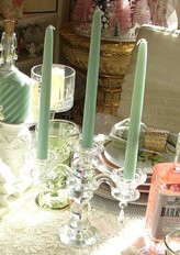 Свеча декоративная, 25х2.1 см, стержень, 2 шт, мятная, Bartek Candles - фото 4 от пользователя