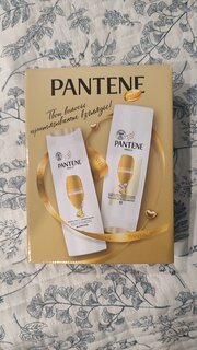 Набор подарочный женский, Pantene Pro-V, Интенсивное восстановление, шампунь 250 мл + бальзам 200 мл - фото 7 от пользователя