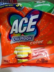 Отбеливатель Ace, Oxi Magic Color, 200 г, порошок, для цветного белья, кислородный, 80226074 - фото 3 от пользователя