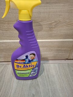 Чистящее средство для ванной, Dr.Aktiv, Антиналет, спрей, 500 мл - фото 2 от пользователя