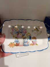 Блюдо доломит, прямоугольное, 14х23 см, Патрицио, Daniks - фото 1 от пользователя