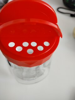 Банка для сыпучих продуктов, стекло, 0.26 л, с крышкой, Соль, 626-502 - фото 3 от пользователя