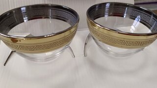 Салатник стекло, круглый, 2 шт, 15.8х7.8 см, подарочная упаковка, Магия, Glasstar, GN38_1449_1 - фото 1 от пользователя