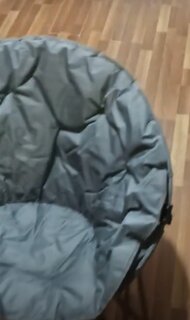 Кресло складное 80х80х80 см, Гриб, темно-серое, полиэстер 600D, с сумкой-чехлом, 100 кг, Green Days - фото 3 от пользователя