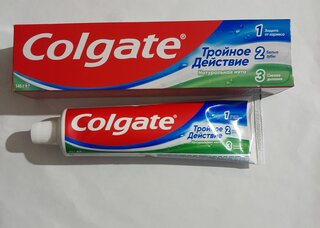 Зубная паста Colgate, Тройное действие, 100 мл - фото 9 от пользователя