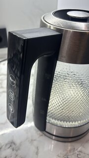 Чайник электрический BRAYER, BR1079, 1.8 л, 2200 Вт, скрытый нагревательный элемент, стекло - фото 7 от пользователя