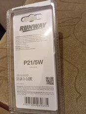 Лампа автомобильная Runway, RW-P21/5W-b, P21/5W 12В 21/5w, 2 шт, блистер - фото 8 от пользователя