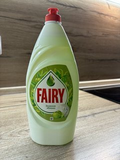 Средство для мытья посуды Fairy, Зеленое яблоко, 900 мл - фото 8 от пользователя