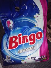 Стиральный порошок Bingo, 1.35 кг, автомат, универсальный, для белого и цветного белья - фото 8 от пользователя