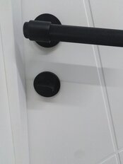 Завертка Trodos, 708BK круг 03, черный матовая, 204755 - фото 1 от пользователя
