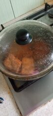 Крышка для посуды стекло, 26 см, Daniks, кнопка пластик, HSD26H - фото 8 от пользователя