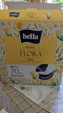 Прокладки женские Bella, Panty Flora Tulip, ежедневные, 70 шт, с ароматом тюльпана, BE-021-RZ70-006 - фото 1 от пользователя