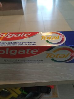 Зубная паста Colgate, Total 12 Профессиональная Отбеливающая, 75 мл - фото 1 от пользователя