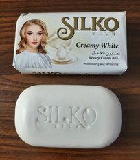 Мыло Silko Silk, Белый крем, 140 г - фото 3 от пользователя