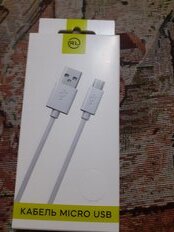 Кабель USB, Red Line, micro USB, 1 м, белый, УТ000008647 - фото 5 от пользователя