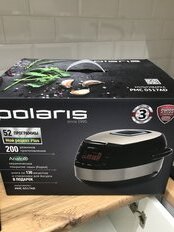 Мультиварка Polaris, PMC 0517AD, 52 программы, 5 л, 860 Вт, керамическое покрытие чаши, черная - фото 5 от пользователя