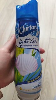 Освежитель воздуха Chirton, 300 мл, Light Air Дно океана, сухое распыление - фото 1 от пользователя