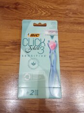 Станок для бритья Bic, Click Sensitive, для женщин, 3 лезвия, 2 сменные кассеты, 921402 - фото 8 от пользователя