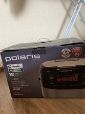 Мультиварка Polaris, PMC 0517AD, 52 программы, 5 л, 860 Вт, керамическое покрытие чаши, черная - фото 9 от пользователя