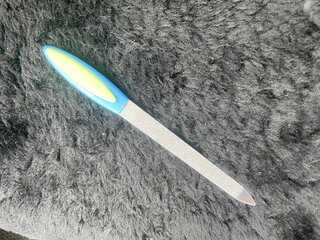 Пилка маникюрная для натуральных ногтей, с прорезиненной ручкая, Studio style, 45726-4342 - фото 3 от пользователя