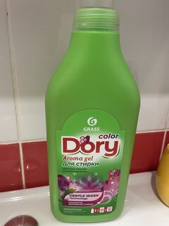 Гель для стирки Grass, 1 л, для цветного белья, Dory - фото 1 от пользователя