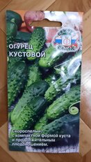 Семена Огурец, Кустовой, 0.5 г, цветная упаковка, Седек - фото 5 от пользователя