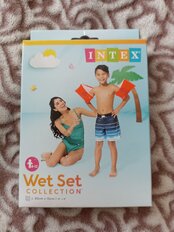 Нарукавники 30 х 15 см, 6-12 лет, большие, Intex, Дэлюкс, 58641NP - фото 1 от пользователя
