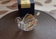 Соусник стекло, Lefard, Gold glass, с ложкой, 195-123 - фото 5 от пользователя
