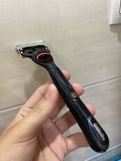 Станок для бритья Gillette, Fusion Power Red, для мужчин, 1 сменная кассета - фото 9 от пользователя