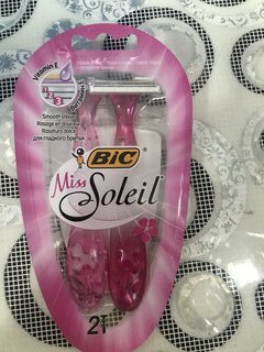 Станок для бритья Bic, Miss Soleil, для женщин, 2 шт, одноразовые, 931540 - фото 1 от пользователя