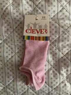 Носки детские детские, хлопок, Clever, в ассортименте, р. 22, Д 300 - фото 6 от пользователя