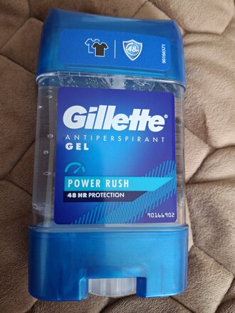 Дезодорант Gillette, Power Rush Антиперспирант, для мужчин, гель, 70 мл - фото 4 от пользователя