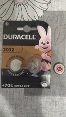 Батарейка Duracell, CR2032, щелочная, 3 В, блистер, 2 шт, Б0037273 - фото 3 от пользователя