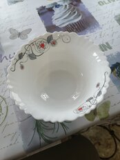 Салатник стеклокерамика, круглый, 18х6.9 см, 0.7 л, Рапсодия, Daniks, LHW 70/327 237106 - фото 5 от пользователя