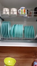 Сервиз столовый стекло, 18 предметов, на 6 персон, Luminarc, Diwali Turquoise, P2963, бирюзовый - фото 5 от пользователя