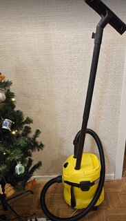 Пылесос Karcher, WD 2 Plus V-12/4/18, 1000 Вт, с мешком, 12 л, сухая и влажная уборка - фото 3 от пользователя