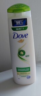 Шампунь Dove, Hair Therapy Контроль над потерей волос, против выпадения волос, 380 мл - фото 1 от пользователя