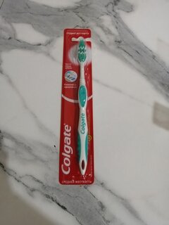 Зубная щетка Colgate, Классика Плюс, средней жесткости, FVN50306, в ассортименте - фото 1 от пользователя