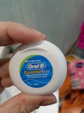 Зубная нить Oral-B, Essential floss мятная - фото 4 от пользователя