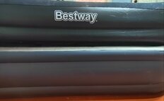 Матрас надувной Bestway, 203х152х46 см, 67403BW, насос встроенный, электрический, флокированный, с сумкой, с распределением нагрузки, 300 кг - фото 5 от пользователя