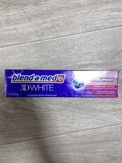 Зубная паста Blend-a-med, 3D White Утренний лотос, 100 мл - фото 9 от пользователя