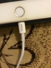 Кабель USB, OLMIO, Apple Lightning, 2.1 А, 1 м, белый, 038655 - фото 8 от пользователя