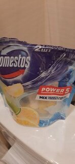 Подвеска для унитаза Domestos, Свежесть лайма и Свежесть океана, 5 шт, 55 г, Power 5 - фото 2 от пользователя