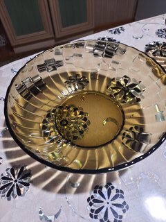 Салатник стекло, круглый, 20х6 см, 0.95 л, Elica, 62095, дымчатый - фото 5 от пользователя